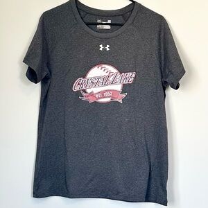 Under Armour HeatGear Crystal Lake Baseball Short Sleeve Tee - Size: Large